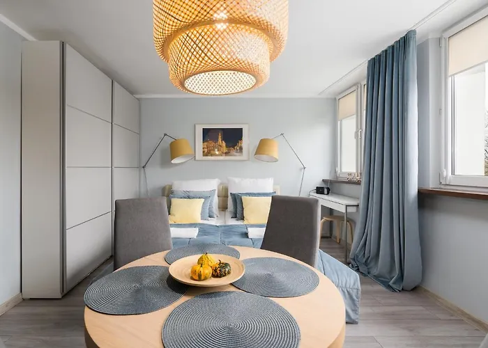 Apartament Turkusowa- Z Widokiem Na Korony Drzew Appartamento Poznań